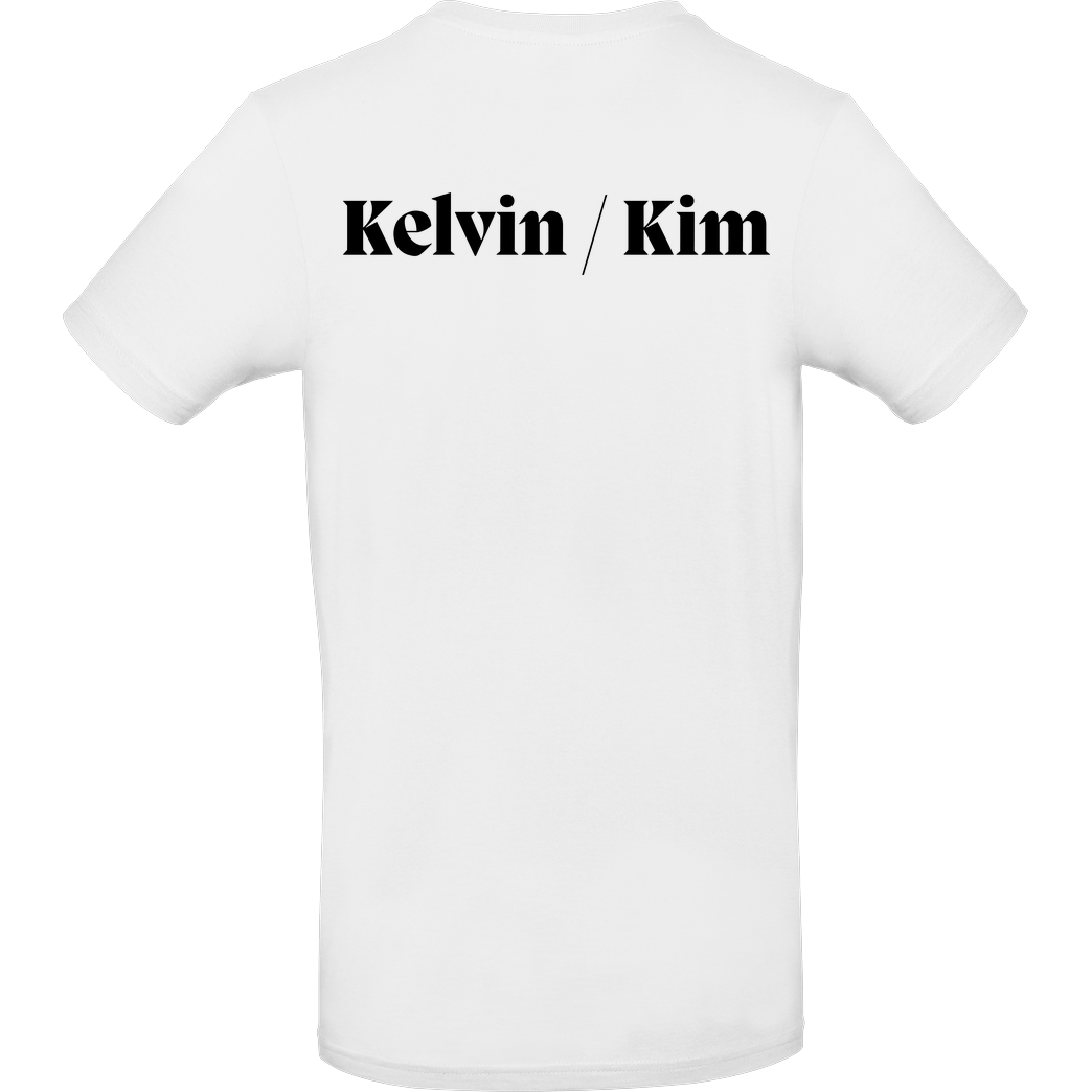 Kelvin und Marvin Kelvin und Kim - Ganz Sanft (Pocket) T-Shirt B&C EXACT 190 -  White