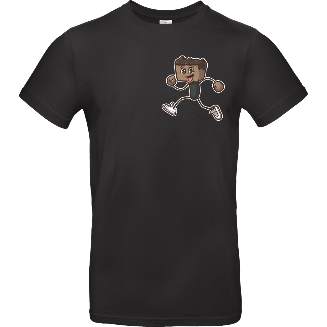 Kelvin und Marvin Kelvin und Marvin - Brownie Jump T-Shirt B&C EXACT 190 - Black