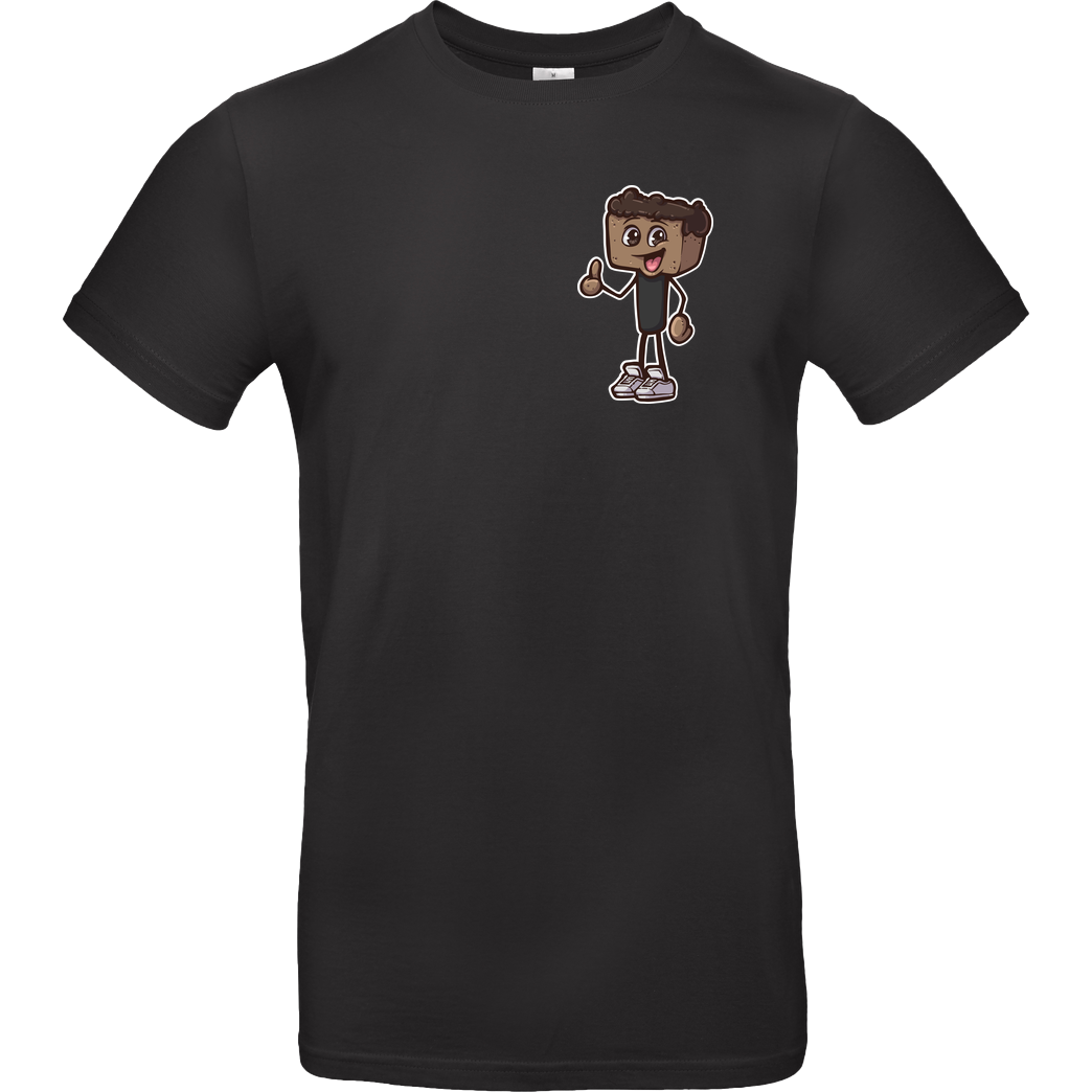 Kelvin und Marvin Kelvin und Marvin - Brownie Thumbs Up T-Shirt B&C EXACT 190 - Black