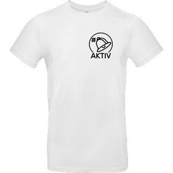 Kelvin und Marvin - Glocke Aktiv T-Shirt B&C EXACT 190 -  White
